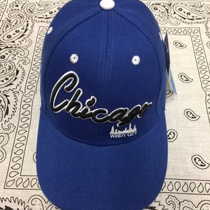 Chicago Windy City Velcro Closure Baseball Cap